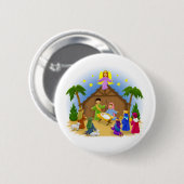 Die Weihnachtsgeschichte Button (Vorne & Hinten)