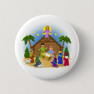 Die Weihnachtsgeschichte Button