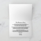 Die Weihnachtsgeschichten-Gruß-Karte Feiertagskarte (Innenseite)