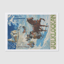 Die Weihnachtsglocke von Jenny Nystrom Seidenpapier