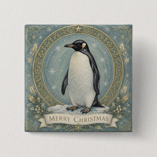 Die Weihnachtsgrüße des Kaisers Button (Vorderseite)