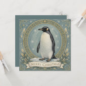 Die Weihnachtsgrüße des Kaisers Karte (Vorderseite/Rückseite Beispiel)