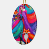 Die Weihnachtshexe 8 Design Holiday Ornament (Links)