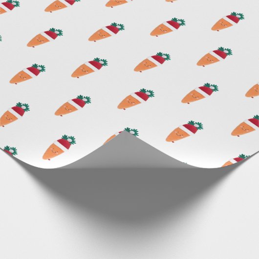 Die Weihnachtskarotte Geschenkpapier (Ecke)