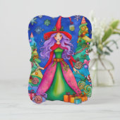 Die Weihnachtskarte 3 Design Holiday Card Einladung (Stehend Vorderseite)