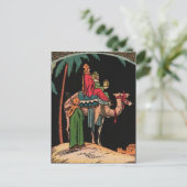 Die Weihnachtskarte der Weisen Postkarte (Stehend Vorderseite)