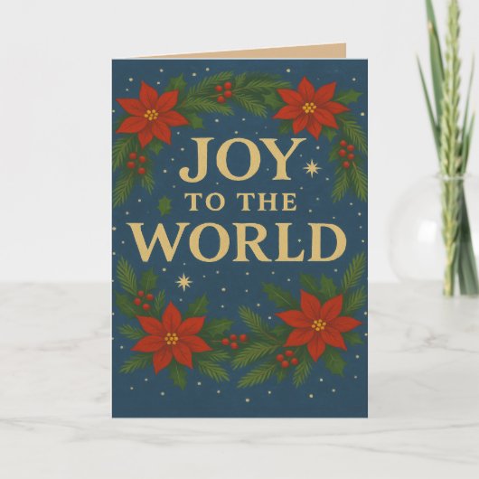 Die Weihnachtskarte der Welt Karte (Vorderseite)