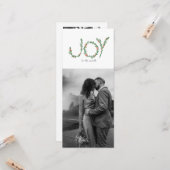 Die Weihnachtskarte des 4. Fotos der Welt Karte (Vorderseite/Rückseite Beispiel)