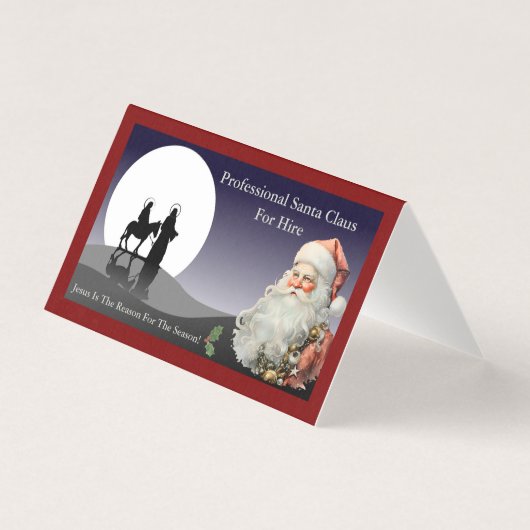 Die Weihnachtskarte Jesus ist die Vernunftpost (Vorderseite)