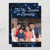 Die Weihnachtskarte von Sparkle Feiertagskarte (Vorne/Hinten)