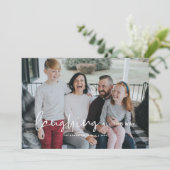 Die Weihnachtskarte zum Lachen Einladung (Stehend Vorderseite)