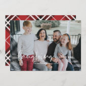 Die Weihnachtskarte zum Lachen Einladung (Vorne/Hinten)