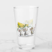 Die Weihnachtskäsemaschine Glas (Rückseite)