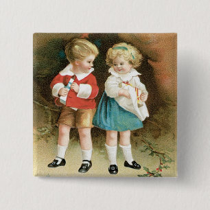 Die Weihnachtskinder Button