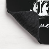 Die Weihnachtskrippe Jesus Christlichen Menschen Mousepad (Ecke)