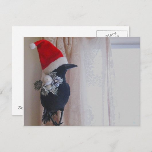 Die Weihnachtskrustenpostkarte Feiertagspostkarte (Vorne/Hinten)