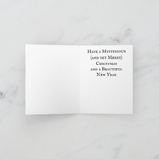 Die Weihnachtsmärchen Feiertagskarte (Innenseite)