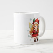 Die Weihnachtsmärchen-Tasse Jumbo-Tasse (Vorderseite Rechts)