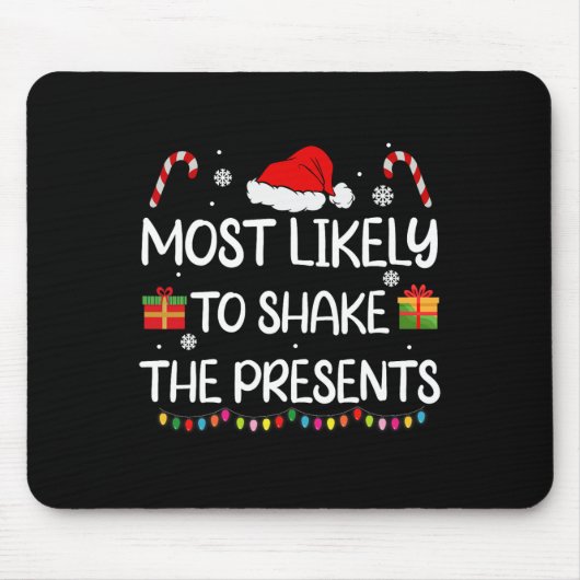 Die Weihnachtsmatte der Familie wird wahrscheinlic Mousepad (Vorne)