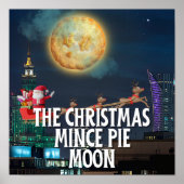 Die Weihnachtsminze Pie Moon Poster (Vorne)