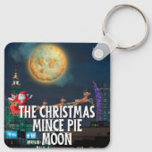 Die Weihnachtsminze Pie Moon Schlüsselanhänger (Rückseite)