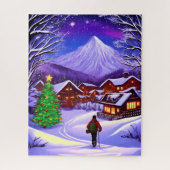 Die Weihnachtsreise des Reisenden Puzzle (Vertikal)