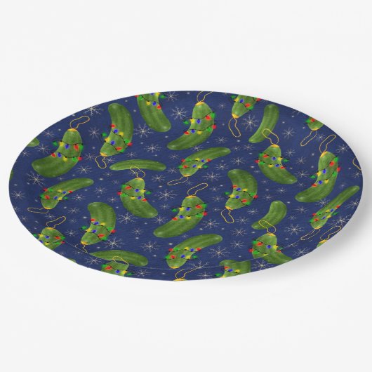 Die Weihnachtsschlampe Pappteller (Schrägansicht)