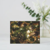 Die Weihnachtsschmetterlinge Feiertagspostkarte (Stehend Vorderseite)