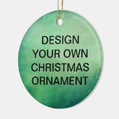 Die Weihnachtsschmuck-Keramik individuell anpassen Keramik Ornament (Links)