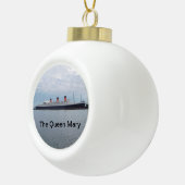Die Weihnachtsschmuck-Königin Mary Keramik Kugel-Ornament (Rechts)