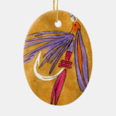 Die Weihnachtsschmuck "Pink and Lila" (Hinten)