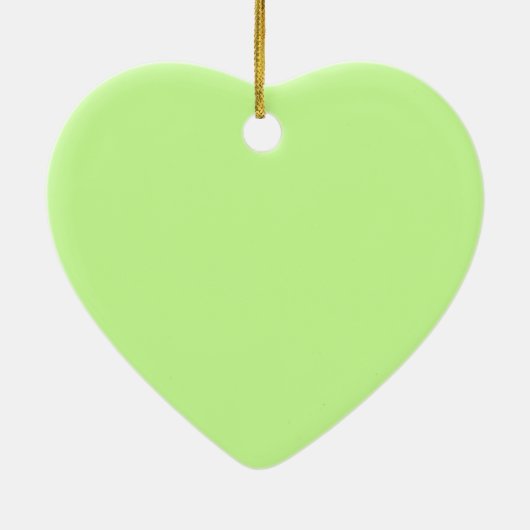 Die Weihnachtsschnecke Keramikornament (Hinten)