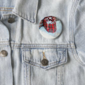 Die Weihnachtstasche im Schnee Button (Beispiel)