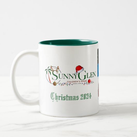 Die Weihnachtsweihnachtsweihnachtsfeier 2024 (klei Zweifarbige Tasse (Links)