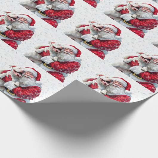 Die Weihnachtszauberei ist ein Wagner Schwanz & We Geschenkpapier (Ecke)