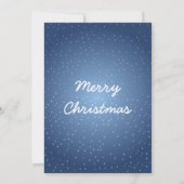 Die Weihnachtszeit der Snowmans-Party Einladung (Rückseite)