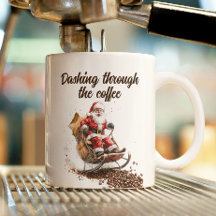 Die Weihnachtszeit des Kaffees durchatmen