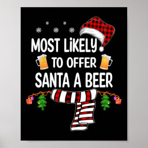 Die Weihnachtszeit für die Weihnachtsferien Poster
