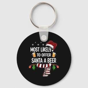 Die Weihnachtszeit für die Weihnachtsferien Schlüsselanhänger