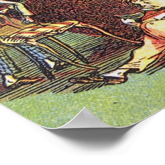 Die Weihnachtszeit Poster (Ecke)