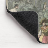 Die Wein-Ernte Mousepad (Ecke)