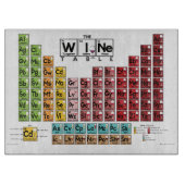 Die Wein-Tabelle Schneidebrett (Vorderseite)