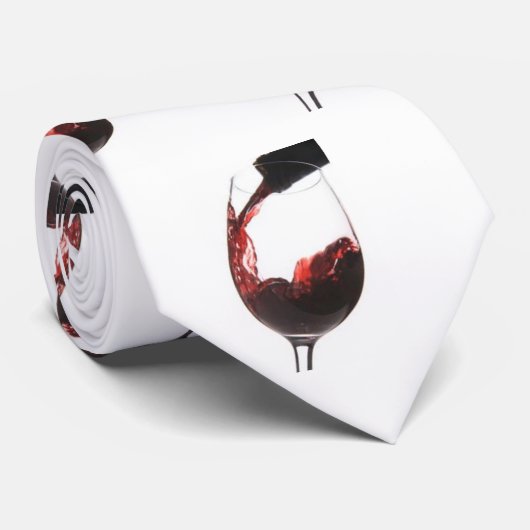 ***DIE WEINE *** KRAWATTE (Gerollt)