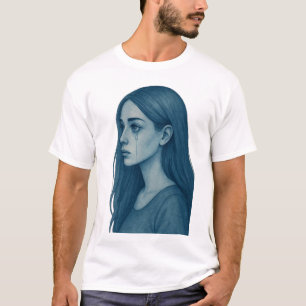 Die weinende blaue Schönheit T-Shirt