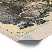 Die Weinernte Poster (Ecke)