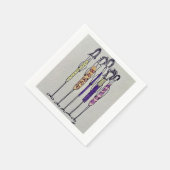 Die Weingirls Serviette (Ecke)