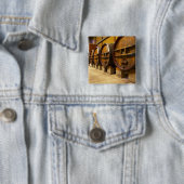 Die Weinkellerei mit großen alten Holzfässern Button (Beispiel)