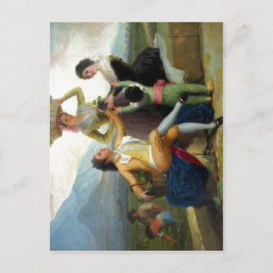 Die Weinlese von Goya, (1786-87). Sie befindet sic Postkarte