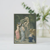 Die Weinpresse von Pierre Puvis de Chavannes Postkarte (Stehend Vorderseite)