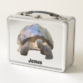 Die weise alte Tortoise Metall Brotdose (Vorderseite)